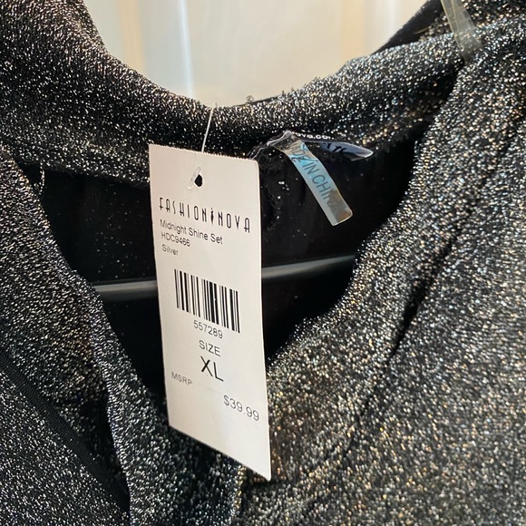 NWT XL Split Leg Two Piece Pant Set - Picture 7 of 12